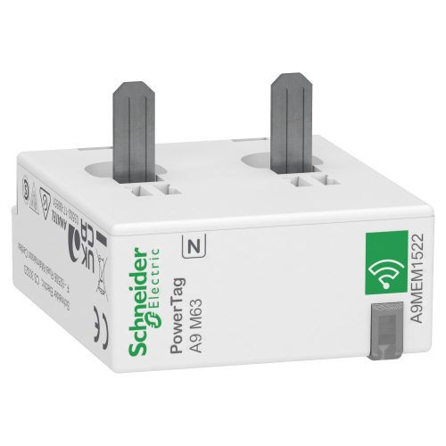 A9MEM1522 ACTI9 PowerTag vezeték nélküli fogyasztásmérő, 1P+N, elmenő
