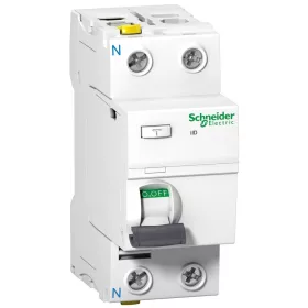   SCHNEIDER A9Z20216 ACTI9 iID áram-védőkapcsoló, A osztály, 2P, 16A, 10mA