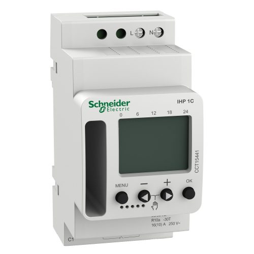 CCT15441 ACTI9 IHP 1C w (24/7) programozható időkapcsoló
