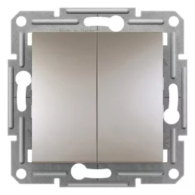   SCHNEIDER EPH0300369 ASFORA Csillárkapcsoló, csavaros bekötés, bronz (105) KIFUTÓ