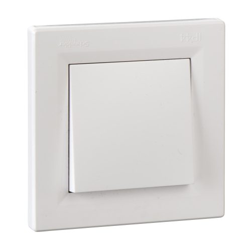 EPH0500221 ASFORA Keresztkapcsoló - IP44, kerettel, fehér