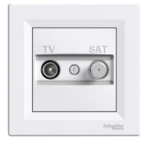 EPH3400121 ASFORA TV/SAT aljzat, végzáró, 1 dB, fehér