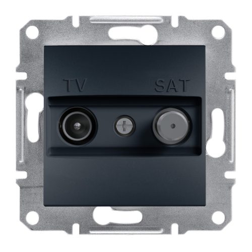 EPH3400171 ASFORA TV/SAT aljzat, végzáró, 1 dB, antracit