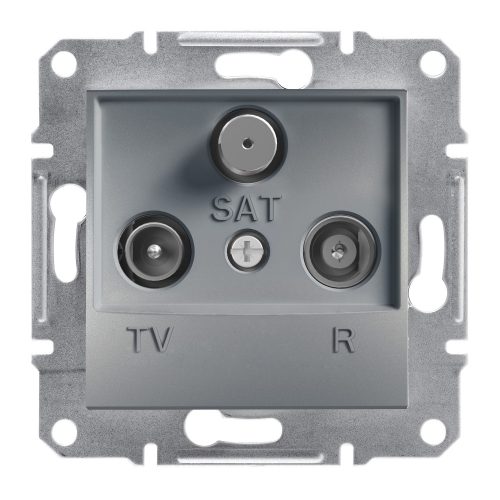 EPH3500162 ASFORA TV/R/SAT aljzat, végzáró, 1 dB, acél