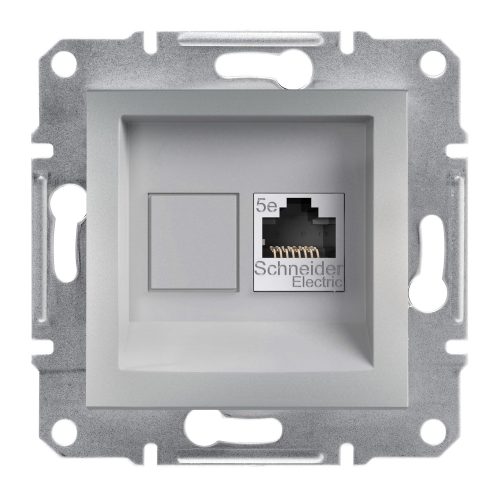 EPH4300161 ASFORA 1xRJ45 Cat5e UTP aljzat, alumínium