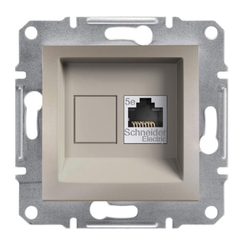 EPH4300169 ASFORA 1xRJ45 Cat5e UTP aljzat, bronz