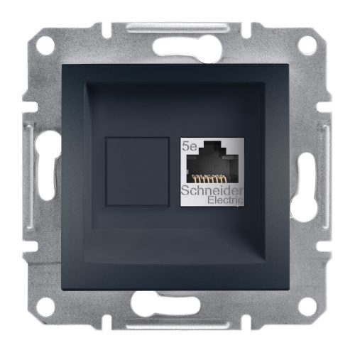 EPH4300171 ASFORA 1xRJ45 Cat5e UTP aljzat, antracit