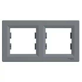 SCHNEIDER EPH5800262 ASFORA Kettes keret, vízszintes, acél