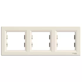  SCHNEIDER EPH5800323 ASFORA Hármas keret, vízszintes, bézs