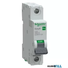 SCHNEIDER EZ9F57125 EASY9 PRO Kismegszakító, 1P, C, 25A