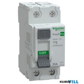   SCHNEIDER EZ9R49225 EASY9 PRO Áram-védőkapcsoló, A osztály, 2P, 25A, 30mA