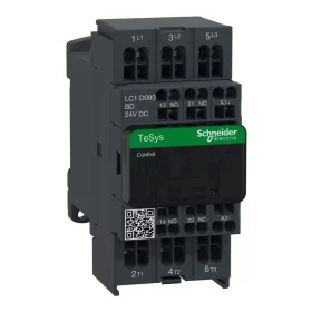   SCHNEIDER LC1D093BD DC mágneskapcsoló, 4kW/9A (400V, AC3), rugós csatlakozás, 1Z+1NY