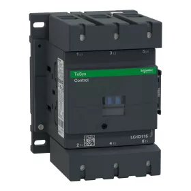   SCHNEIDER LC1D115B7 AC mágneskapcsoló, 55kW/115A (400V, AC3), csavaros csatlakozás, 1Z+1NY