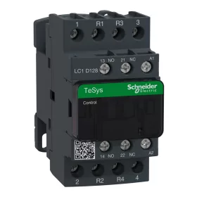   SCHNEIDER LC1D128E7 AC mágneskapcsoló, 25A (AC1), csavaros csatlakozású, 2Z+2NY pólus