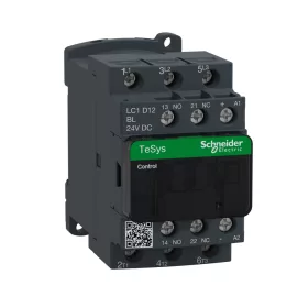   SCHNEIDER LC1D12BL Kisfogy. DC, 5,5kW/12A (400V, AC3), csavaros csatlakozás, 1Z+1NY