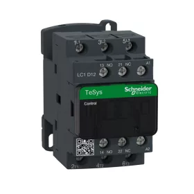   SCHNEIDER LC1D12F7 AC mágneskapcsoló, 5,5kW/12A (400V, AC3), csavaros csatlakozás,1Z+1NY