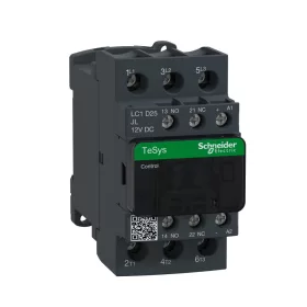   SCHNEIDER LC1D25JL Kisfogy. DC, 11kW/25A (400V, AC3), csavaros csatlakozás, 1Z+1NY