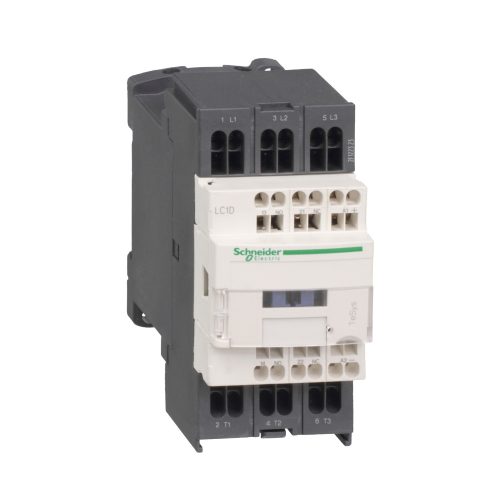 LC1D323P7 AC mágneskapcsoló, 15kW/32A (400V, AC3), rugós csatlakozás, 1Z+1NY