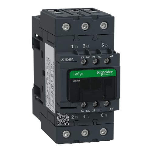 LC1D65AP7 3pólusú Everlink mágneskapcsoló (AC3, 400V 65A), tek. 230V AC 50/60Hz