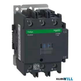   SCHNEIDER LC1D80F7 AC mágneskapcsoló, 37kW/80A (400V, AC3), csavaros csatlakozás, 1Z+1NY