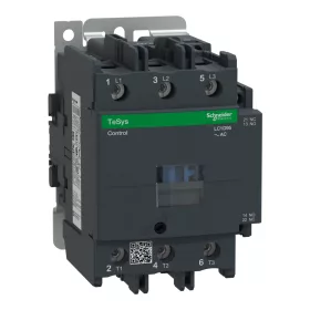   SCHNEIDER LC1D95F7 AC mágneskapcsoló, 45kW/95A (400V, AC3), csavaros csatlakozás, 1Z+1NY