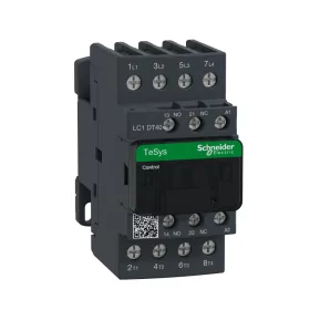   SCHNEIDER LC1DT40F7 AC mágneskapcsoló, 40A (AC1), csavaros csatlakozású, 4Z pólus