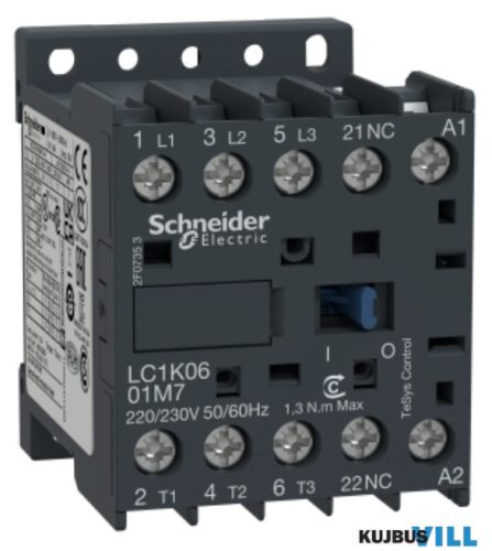 LC1K0901V7 Mágneskapcsoló 9A 400VAC
