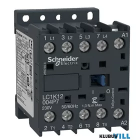 SCHNEIDER LC1K12004B7 Mágneskapcsoló 20A/AC1 24V AC
