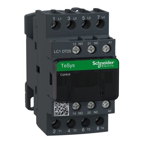 LC2D09E7 AC irányváltó, 4kW/9A (400V, AC3), csavaros csatlakozás, 1Z+1NY