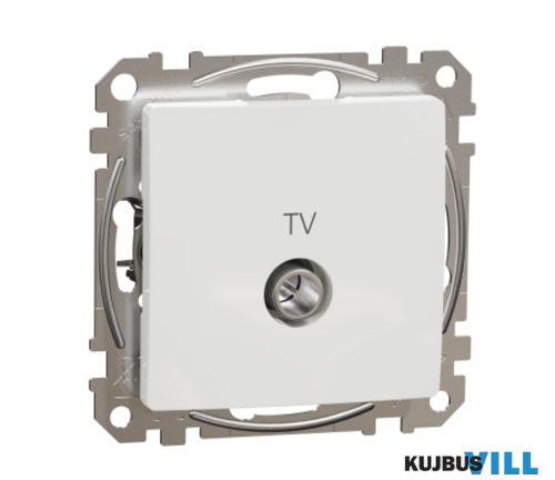 UNICA TV aljzat, átmenő, 11dB,anya.fehér MGU50.466.18Z KIFUTÓ