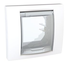   UNICA Plus Egyes keret, körmös, IP44, fehér MGU61.002.18G KIFUTÓ