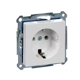   SCHNEIDER MTN2301-0325 MERTEN 2P+F csatlakozóaljzat, rugós, 16A, System-M, aktívfehér