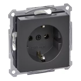   SCHNEIDER MTN2301-0414 MERTEN 2P+F csatlakozóaljzat, rugós, 16A, System-M, antracit