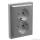 SCHNEIDER MTN2420-6536 MERTEN 2x2P+F csatlakozóaljzat, biztonsági zsaluval, rugós, 16A, kerettel, System-D, acél