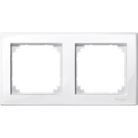   SCHNEIDER MTN478219 MERTEN M-Smart kettes keret, polárfehér