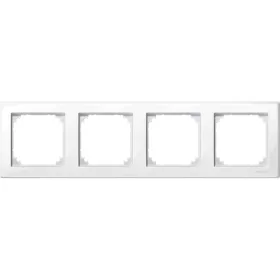   SCHNEIDER MTN478419 MERTEN M-Smart négyes keret, polárfehér