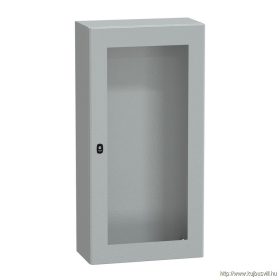   SCHNEIDER NSYS3D12630T S3D elosztószekrény H1200xW600xD300 üveg ajtóval