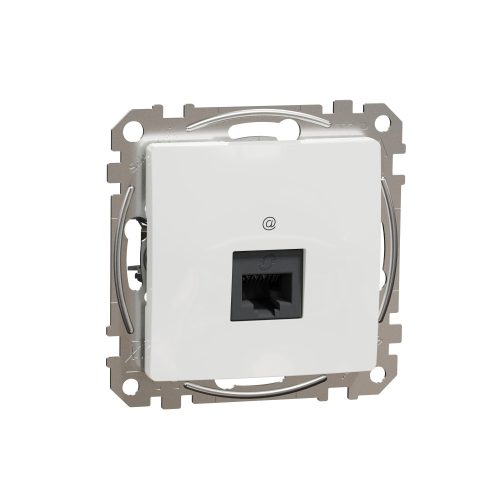 SDD111461 SEDNA 1xRJ45 Cat6 UTP aljzat, fehér