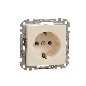   SCHNEIDER SDD112025 SEDNA 2P+F csatlakozóaljzat, csavaros bekötés, 16A, bézs