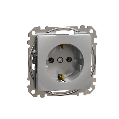 SDD113025 SEDNA 2P+F csatlakozóaljzat, csavaros bekötés, 16A, alumínium