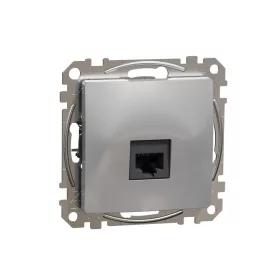 SCHNEIDER SDD113461 SEDNA 1xRJ45 Cat6 UTP aljzat, alumínium