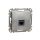 SDD113461 SEDNA 1xRJ45 Cat6 UTP aljzat, alumínium