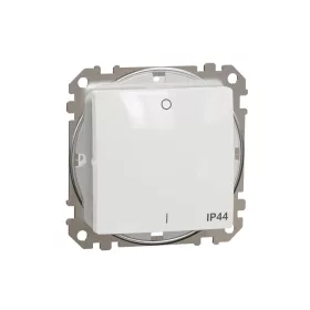   SCHNEIDER SDD211102 SEDNA Kétpólusú kapcsoló, rugós bekötés, 10AX, IP44, fehér