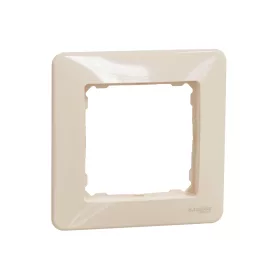 SCHNEIDER SDD312801 SEDNA DESIGN Egyes keret, bézs