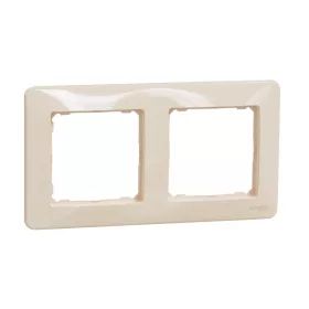   SCHNEIDER SDD312802 SEDNA DESIGN Kettes keret, univerzális, bézs