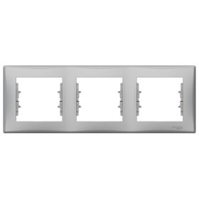   SEDNA Hármas keret, vízszintes, alumínium SDN5800560 KIFUTÓ