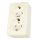 WDE001148 PRIMA 2x2P+F csatlakozóaljzat, 16A, krém