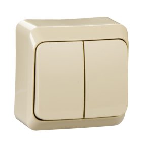   SCHNEIDER WDE001160 PRIMA Váltókapcsoló, lépcsőjellel 10AX, krém (106)