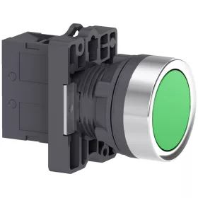   XA2EA31 Harmony Easy Series  Ø22 Nyomógomb, visszatérő, zöld, 1NO