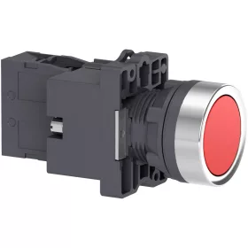   XA2EW34B1 Harmony Easy Series  Ø22 Világító nyomógomb, piros, 24V AC/DC,1NO